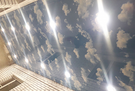 Потолок с фотопечатью "Небо"
