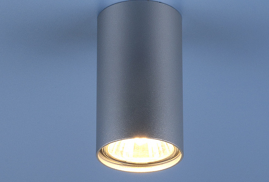 Накладной точечный светильник 1081 GU10 SL серебряный