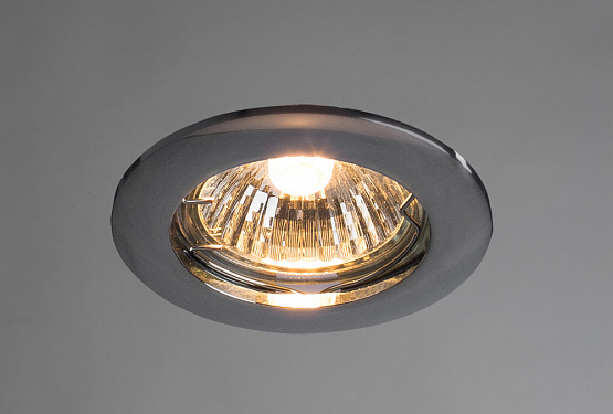 Точечный светильник GU10 Arte Lamp Basic A2103PL-1CC